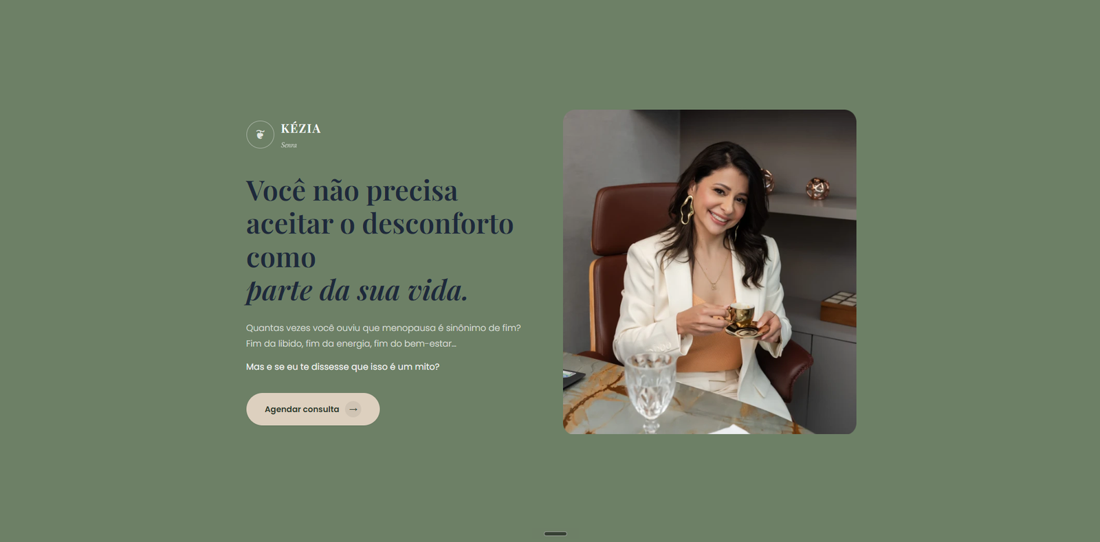Landing page criada pela Shark MKT
